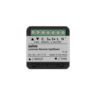 Selve Récepteur du Volet roulant Selve Commeo Haut/Bas