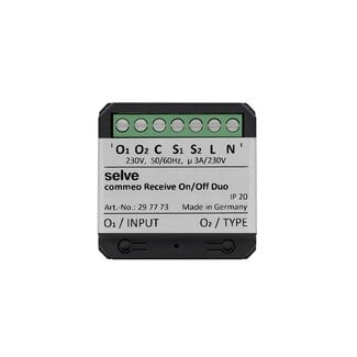 Selve Selve Commeo Duo receiver On/Off