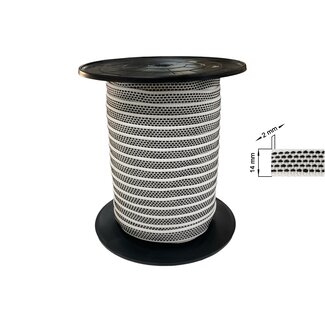 Huismerk Extension tape 14 mm, roll 50 or 500 metres