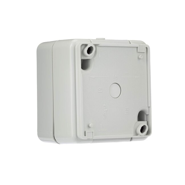 Surface-mounted rotary switch - splash-protected IP44