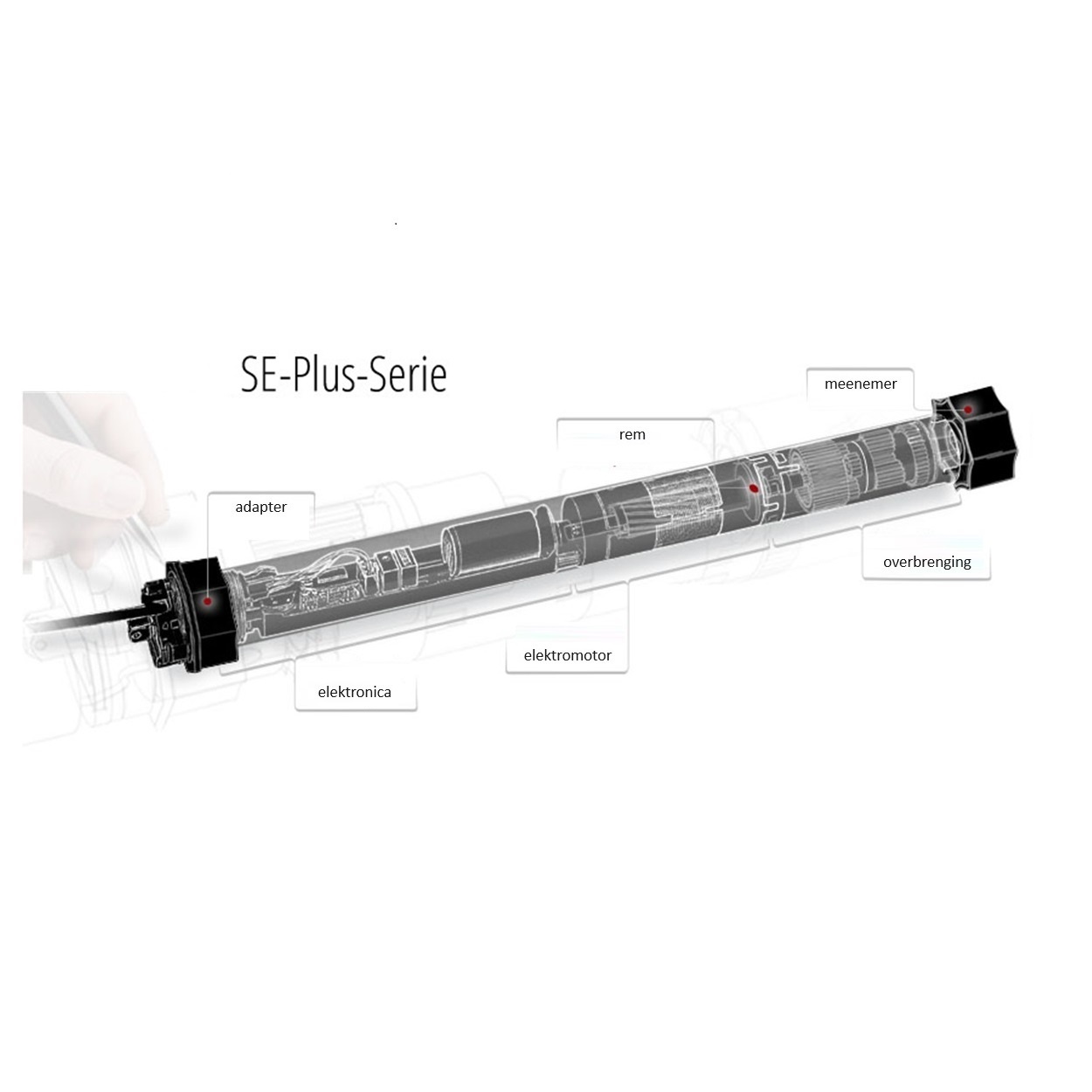 Selve SE Plus, type 1 buismotor, foto 5 van 6