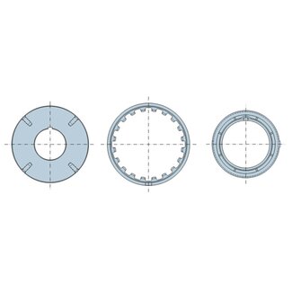 Nice Kit d'adaptation XL - tube Ø 168.3x4.5 mm