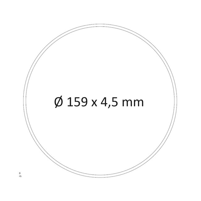 Nice Adaptieset XL - buis Ø 159x4,5 mm