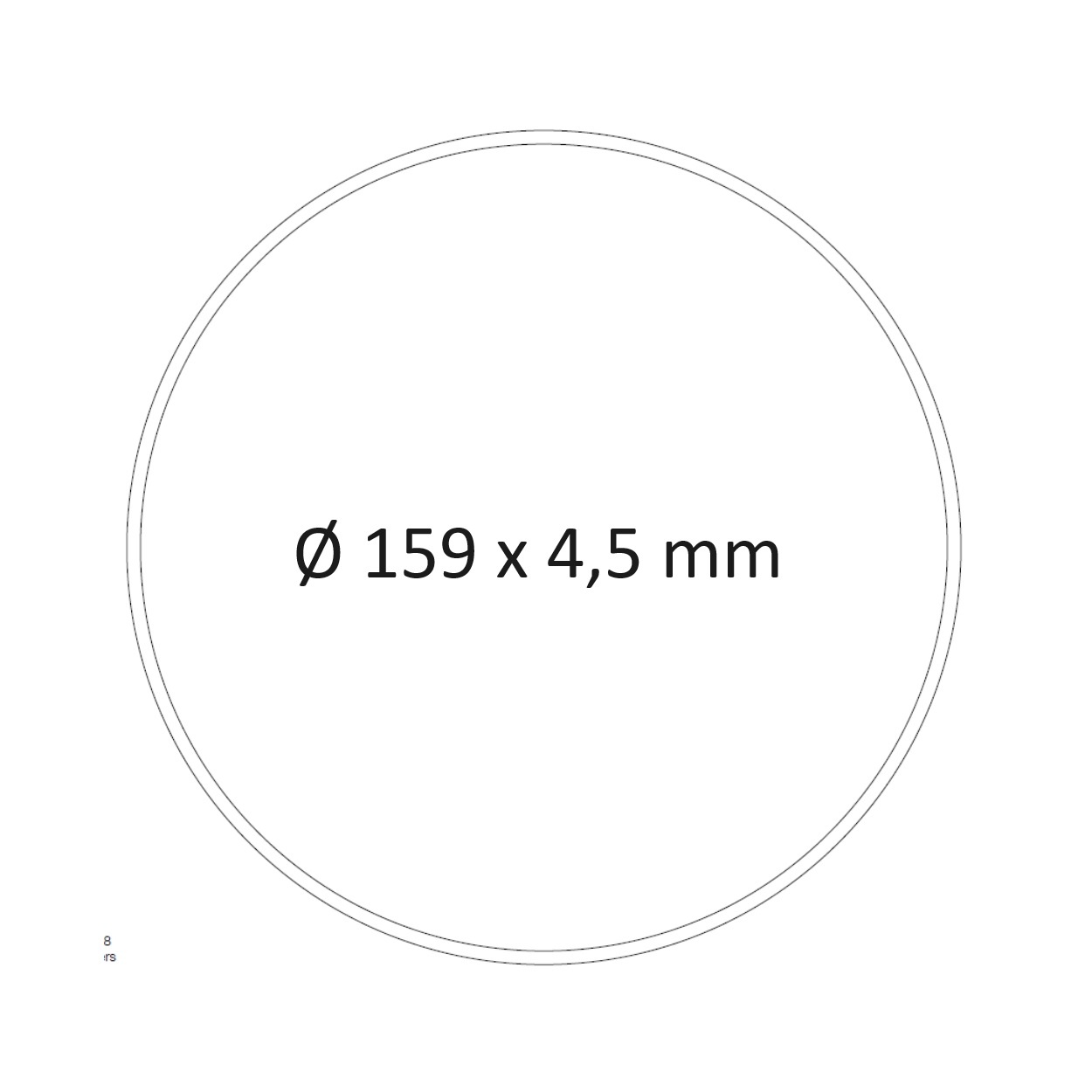 Nice Adaptieset XL - buis Ø 159x4,5 mm, foto 2 van 2