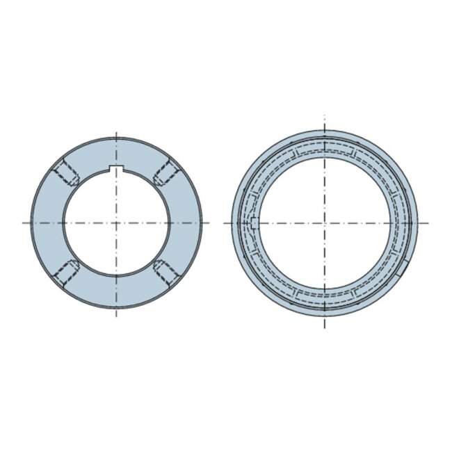 Nice Adaption set XL - tube Ø 133x4 mm