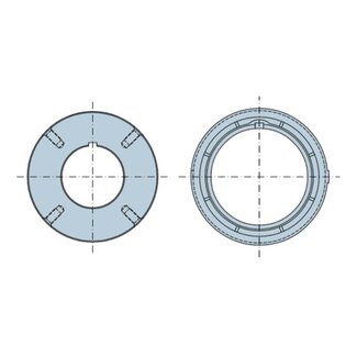 Nice Adaption set XL - tube Ø 133x2.5 mm