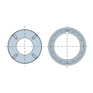 Nice Adaption set XL - Alukon Ø 120 mm