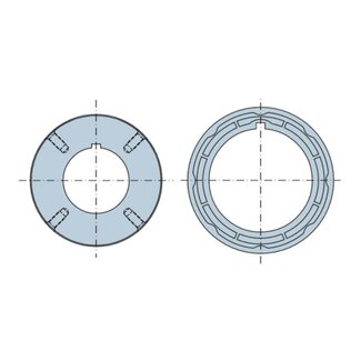 Nice Anpassungssatz XL - Alukon Ø 120 mm