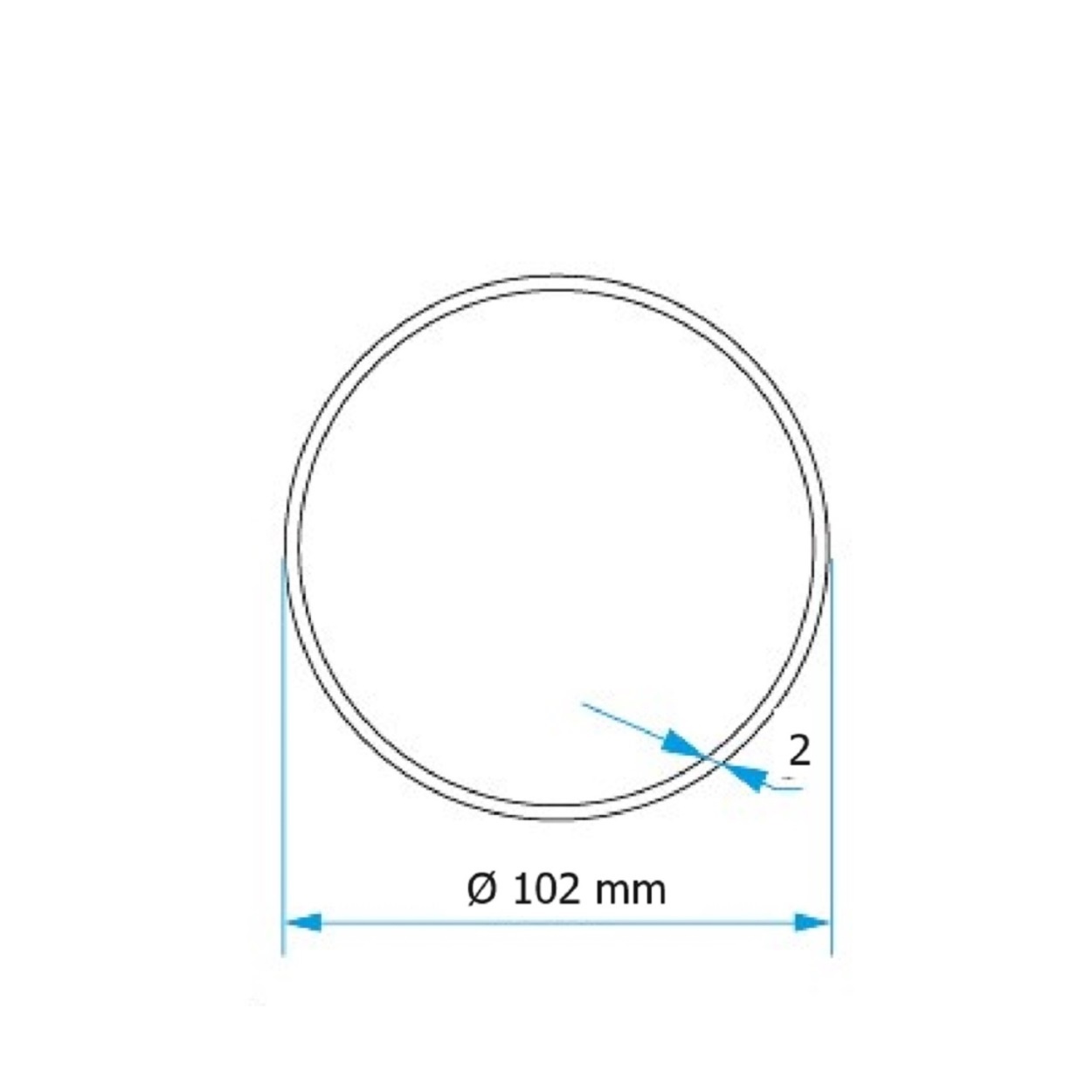 Nice Adaptieset XL - buis Ø 102x2 mm, foto 3 van 3