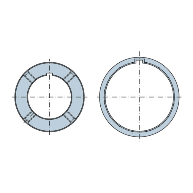 Kit d'adaptation XL - tube Ø 102x2 mm