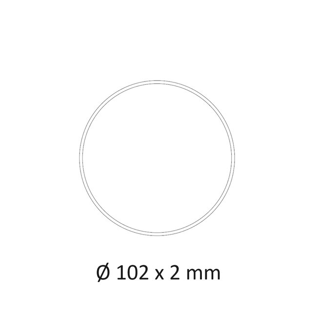 Nice Kit d'adaptation XL - tube Ø 102x2 mm