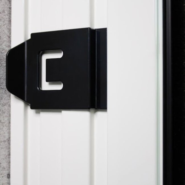 Huismerk Closing clip for pleated screen door