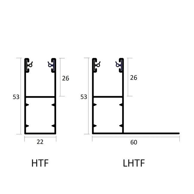 Huismerk Einlauftrichter HTF und LHTF universal