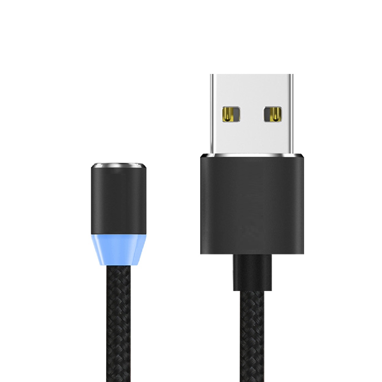 Brel USB kabel met magneet 3 mtr