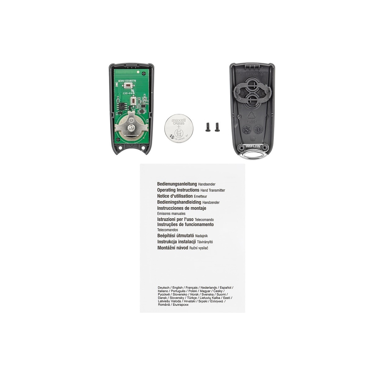Hörmann RSC2 - 433 EcoStar handzender, foto 4 van 4