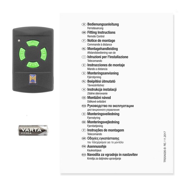 Hörmann HSM4 - 27,015 MHz 4-Kanal-Midi-Handsender (F)