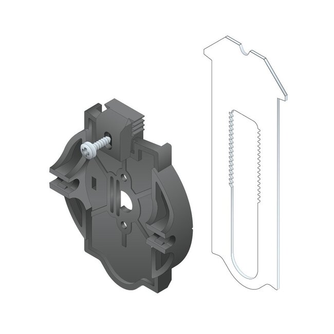 Simu Motorsteun Simu T5 blinde beugel 180 tot 205 mm