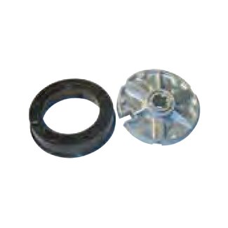 Simu Adaptersatz Simu T8 - 127 (Rohr Ø 133 x 3 mm)