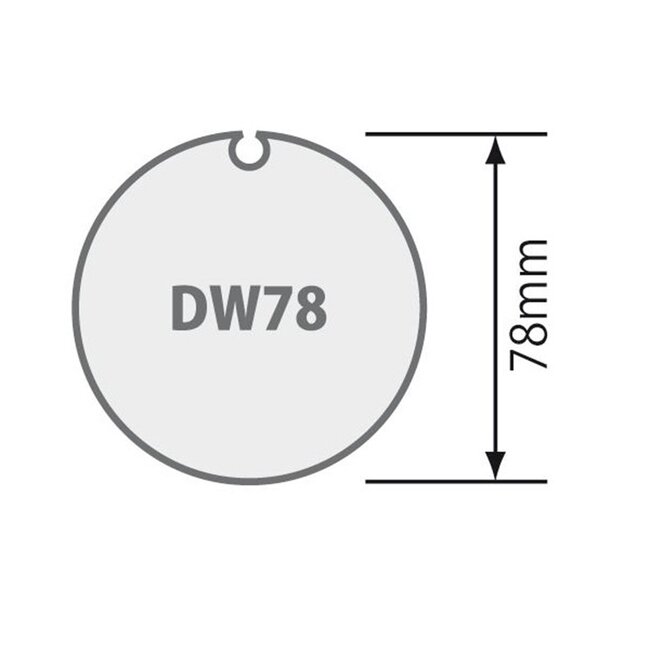 Elero Adaption set type L - Ø 78 mm with cloth slot