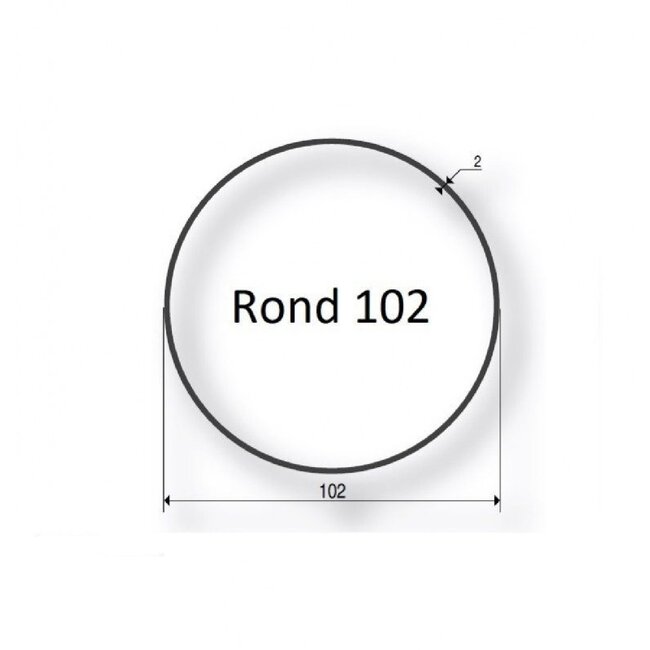 Nice Adaptionsset L - Ø 102x2 mm