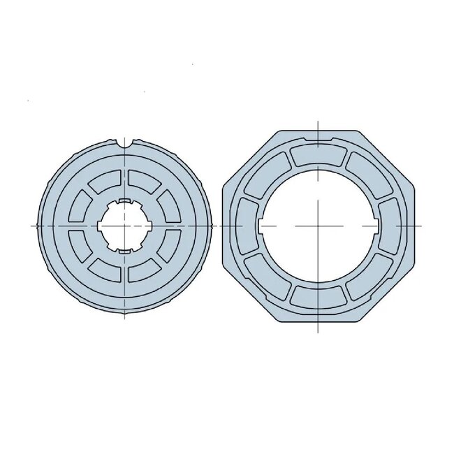 Nice Adaptionsset L - Ø 102x3 mm