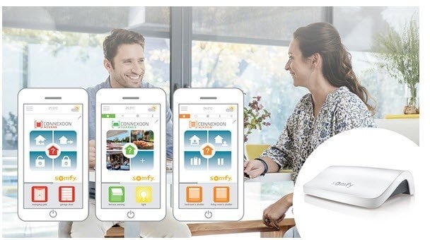 Commandez votre volet roulant ou vos stores avec un smartphone.