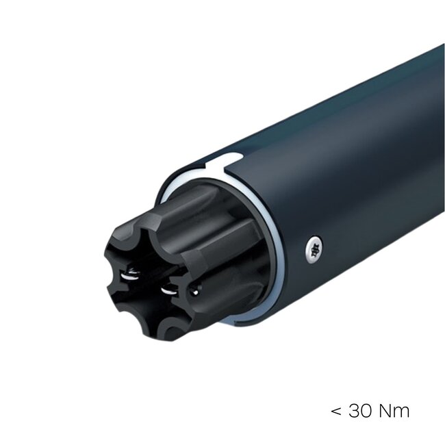 Cherubini Modo RX Ø 45 tubular motor with receiver and electronic adjustment