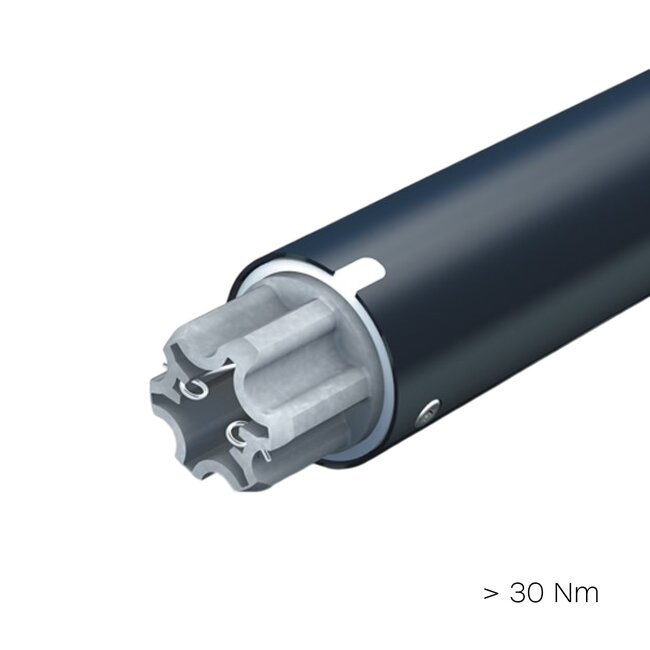 Cherubini Wave RX Ø 58 buismotor met ontvanger en electronische afstelling