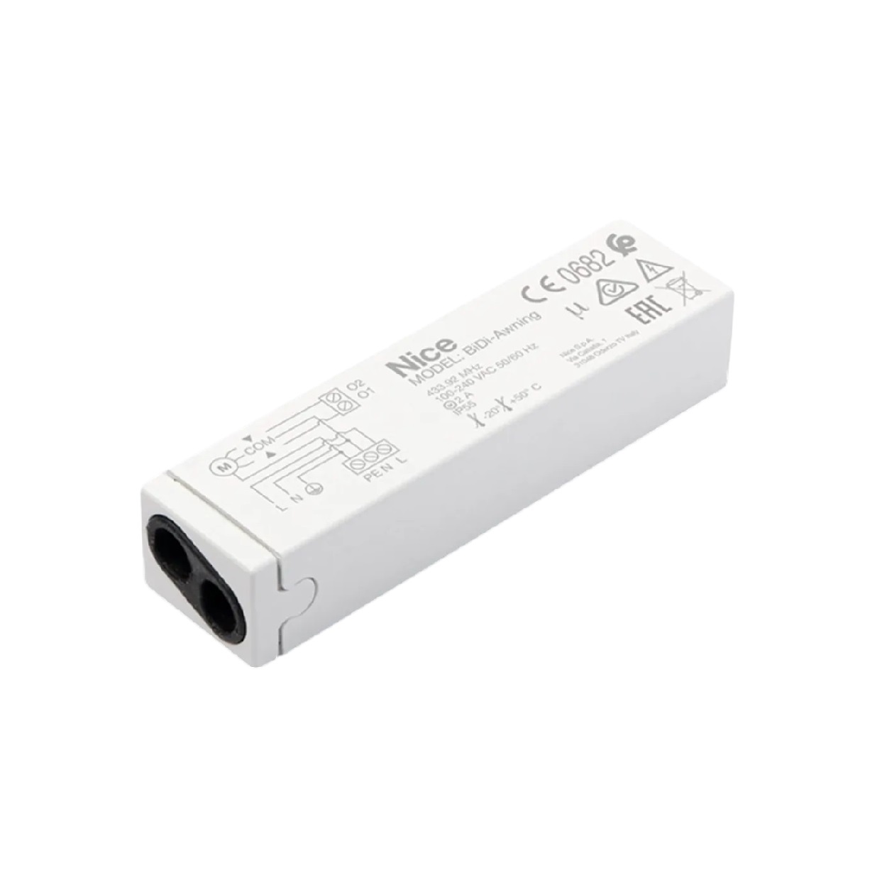 Mono-bidirektionale Schnittstelle für NICE Rohrmotor BIDI AWNING BIDI Mono-bidirektionale Schnittstelle für NICE Rohrmotor BIDI AWNING BIDI