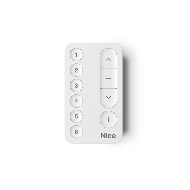 Nice MiniDomì 6-channel handheld transmitter