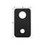 Hörmann Door handle set plastic black PZ TS 42.5