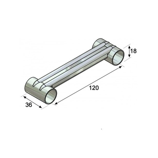 Argus 120 connecting link