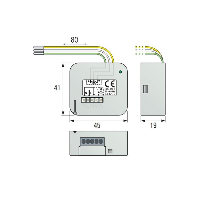 Somfy Somfy RTS receiver for Roller shutters