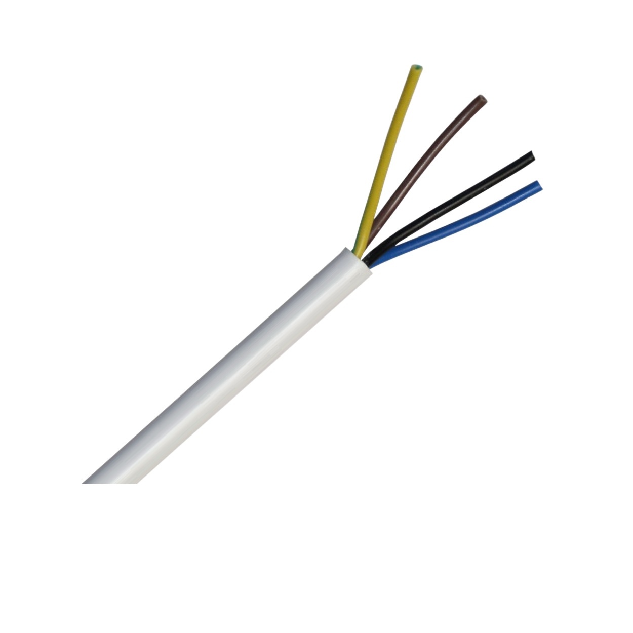 Somfy motorsnoer 4 aderig, 4 x 0,75mm per meter