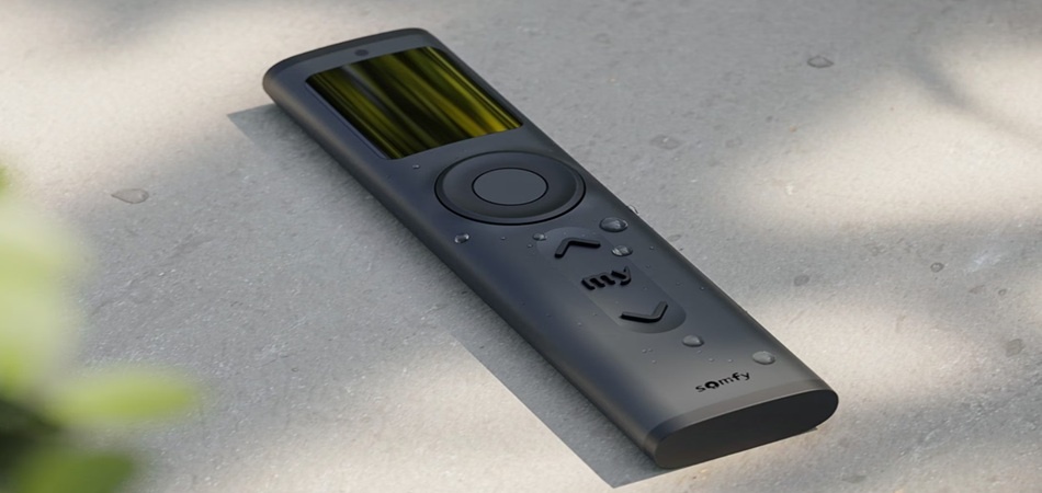Elegante controle over je buitenruimte: de Somfy Ysia Patio io afstandsbediening