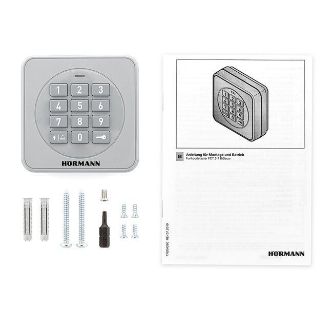 Hörmann Wireless keypad FCT 10, 40 MHz - Copy