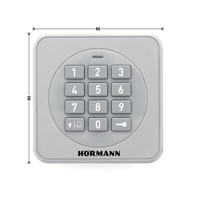 Hörmann Clavier sans fil FCT 10, 40 MHz - Copie