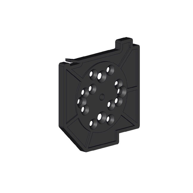 Heroal Screen mounting plate 75, 85 or 95 mm