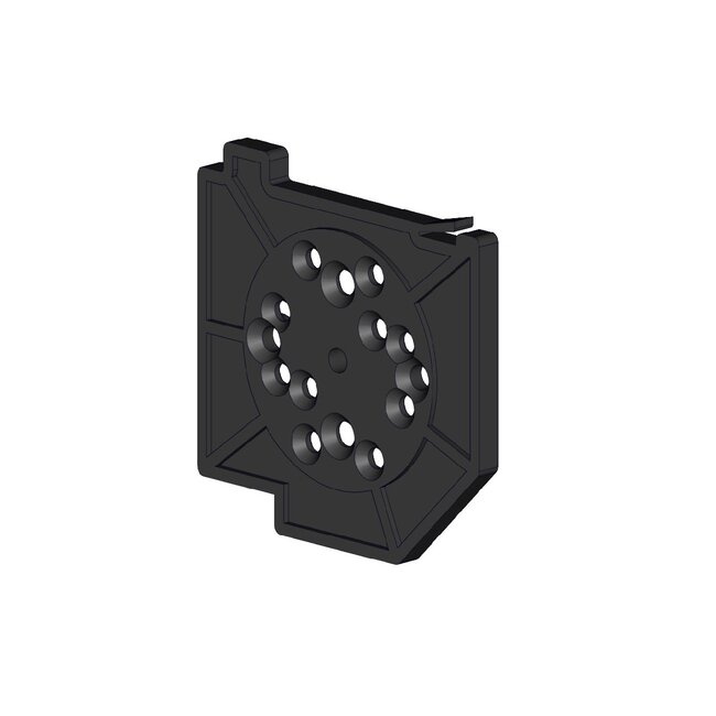 Heroal Screen mounting plate 75, 85 or 95 mm