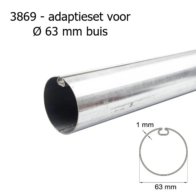 Altron Black buismotor met mechanische eindafstelling, foto 4 van 5