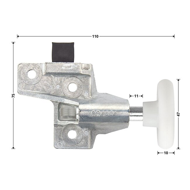Hörmann Running wheel right Hörmann N80 and Ecostar up-and-over door