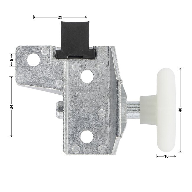 Hörmann Running wheel left Hörmann F80 up-and-over door