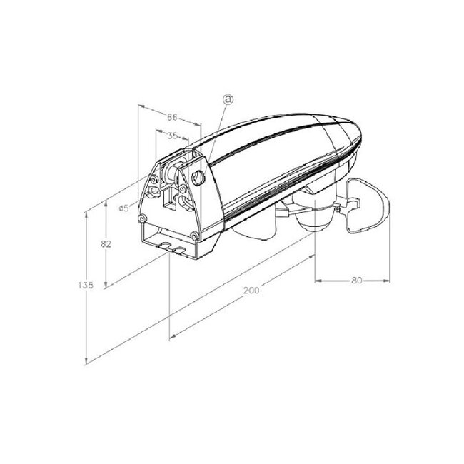 Elero Aero-868 Plus zonne-energie gevoede draadloze licht- en windsensor
