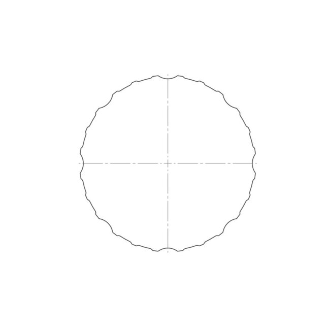 Elero Adaptionsset Typ L - Alukon Achse/Welle Ø 128x1,5 mm