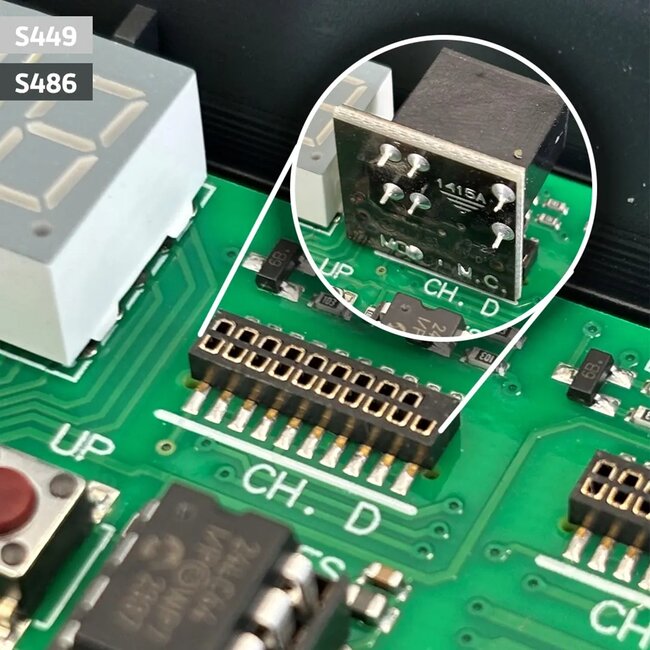 Cardin Additional NO or NC contact for RCQ receiver - from 2018 onwards