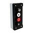 Geba Surface-mounted push-button switch up/(emergency) stop down with key IP65