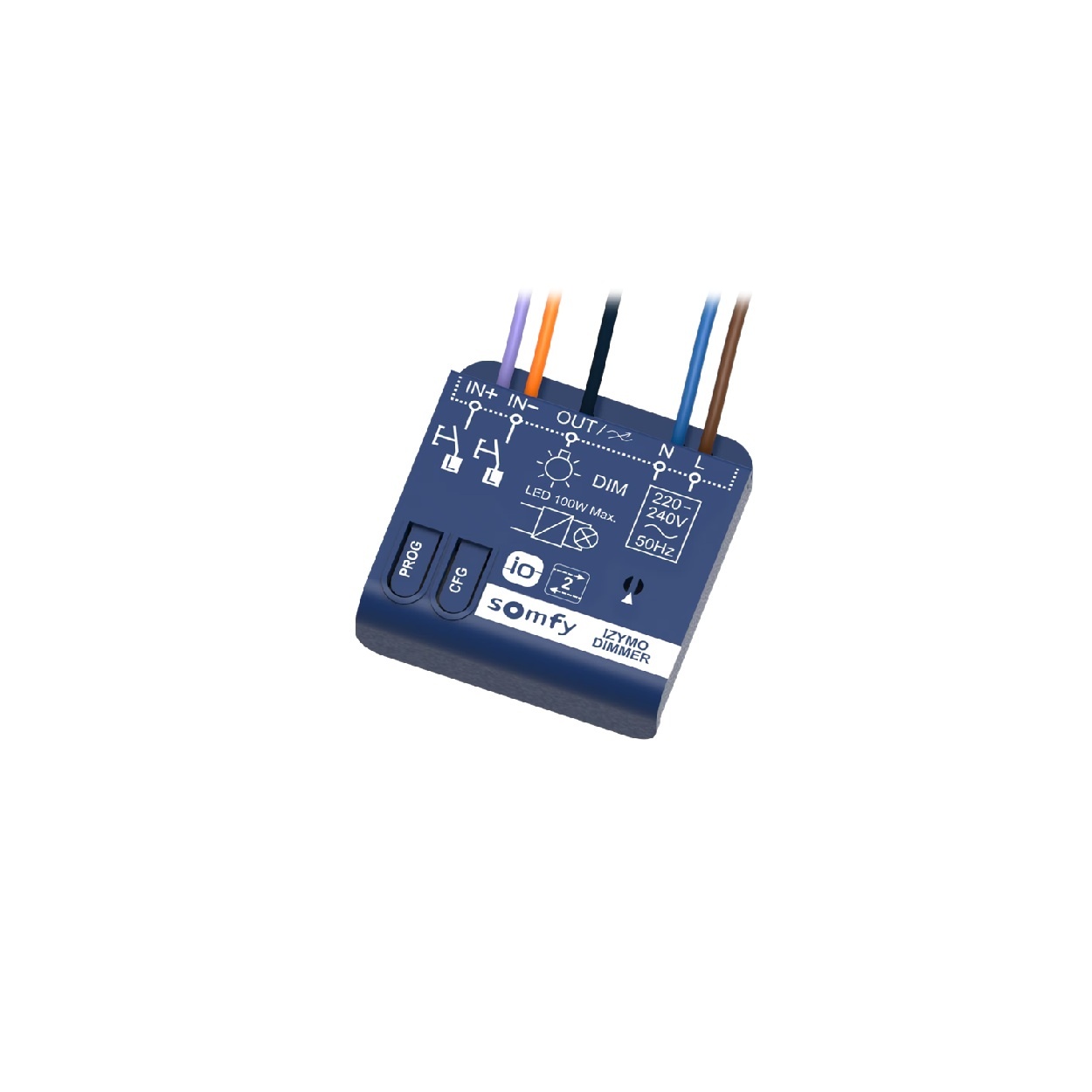Somfy Izymo io ontvanger voor LED (dimmer)