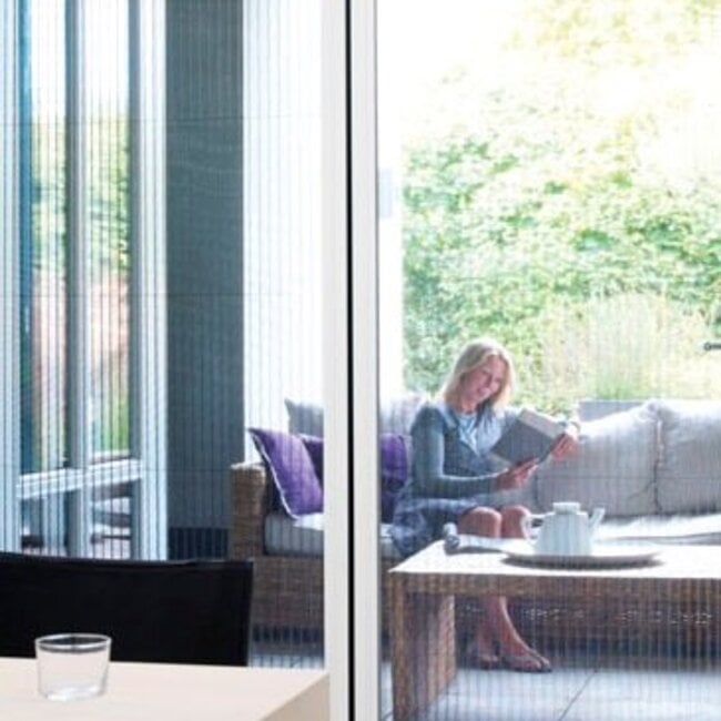 Huismerk Plissee Fliegengittertür 960 mm - NEU