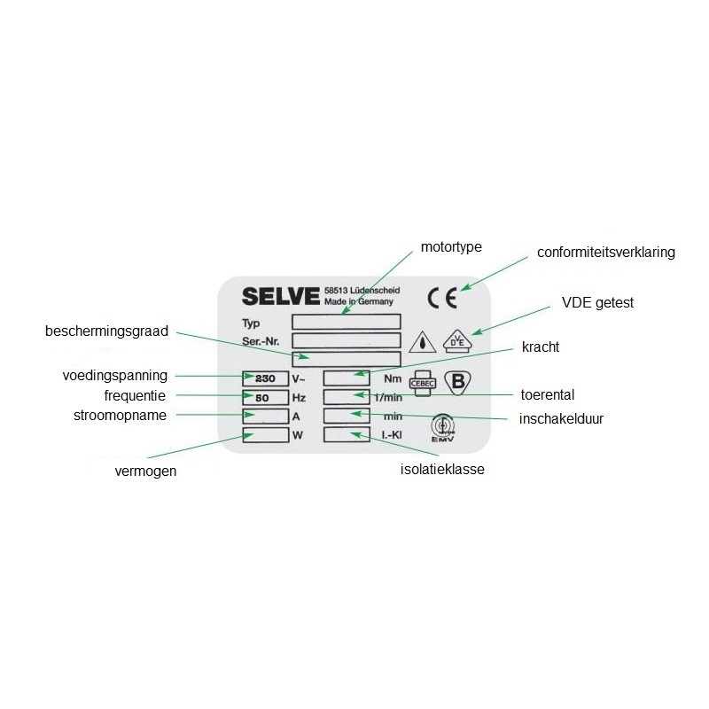 Selve SE Plus RC, type 1 buismotor, foto 6 van 6