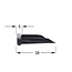 Heroal Plastic retaining cap for Heroal RS41
